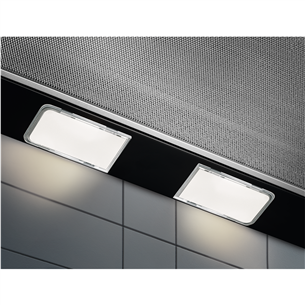 Electrolux, 410 m³/h, width 59.8 cm, black - Built-in Cooker Hood Item - LFP326FB