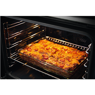 Electrolux, push buttons, 65 L, inox - Built-in Oven Item - EOF3H40BX