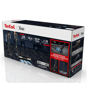 Tefal X-Force Flex 15.60, черный - Беспроводной пылесос Товар - TY99F1