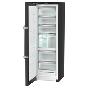 Liebherr, NoFrost, 278 L, height 186 cm, dark gray - Freezer Item - SFNBSD529I-20