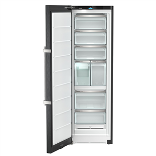Liebherr, NoFrost, 278 L, height 186 cm, dark gray - Freezer Item - SFNBSD529I-20