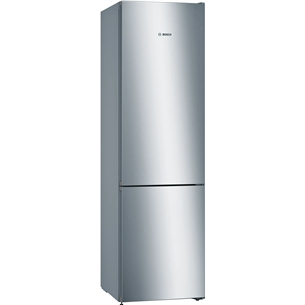 Bosch, NoFrost, 368 L, height 203 cm, inox - Refrigerator Item - KGN39VLEB KGN39VLEB