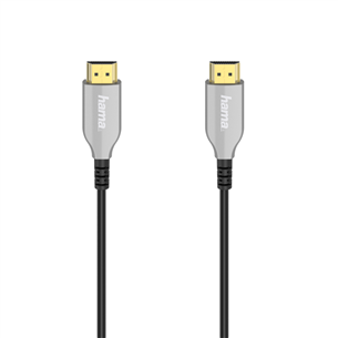 Laidas Hama Optical, 4K, gold-plated, 10m, silver - HDMI 2.0b Prekė - 00205274 00205274