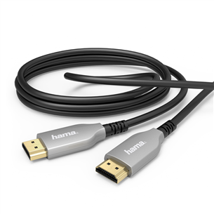 Laidas Hama Optical, 4K, gold-plated, 15m, silver - HDMI 2.0b Prekė - 00205275