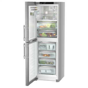 Liebherr, NoFrost, 314 L, height 186 cm, silver - Refrigerator Item - SBNSDD5264-20