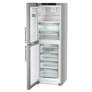 Liebherr, NoFrost, 314 L, height 186 cm, silver - Refrigerator Item - SBNSDD5264-20