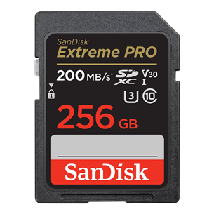 SanDisk Extreme Pro UHS-I, SDXC, 256 ГБ, черный - Карта памяти Товар - SDSDXXD-256G-GN4IN SDSDXXD-256G-GN4IN