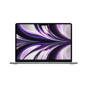 Apple MacBook Air 13" (2022), M2 8C/8C, 8 GB, 256 GB, SWE, space gray - Notebook Item - MLXW3KS/A MLXW3KS/A