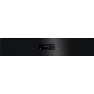 AEG AssistedCooking 8000, 71 L, pyrolytic cleaning, black - Built-in Oven Item - BPE742380B