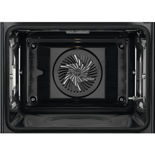 AEG AssistedCooking 8000, 71 L, pyrolytic cleaning, black - Built-in Oven Item - BPE742380B