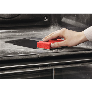 AEG AssistedCooking 8000, 71 L, pyrolytic cleaning, black - Built-in Oven Item - BPE742380B