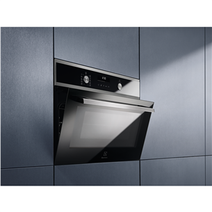 Electrolux, microwave function, 49 L, inox - Built-in Oven Item - EVL6E46X