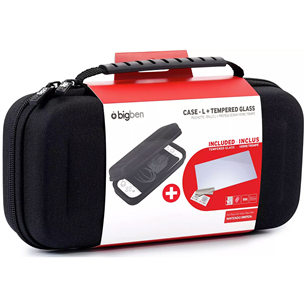 Dėklas Bigben Interactive Nintendo Switch V2, black + ekrano apsauga Prekė - 3499550365887 3499550365887