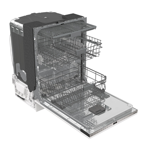 Hisense, 16 place settings, width 60 cm - Built-in Dishwasher Item - HV663C60