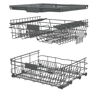 Hisense, 16 place settings, width 60 cm - Built-in Dishwasher Item - HV663C60