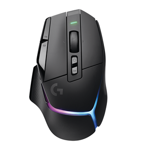 Pelė Logitech G502 X PLUS, belaidė, juoda Prekė - 910-006162