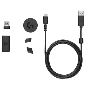 Pelė Logitech G502 X PLUS, belaidė, juoda Prekė - 910-006162