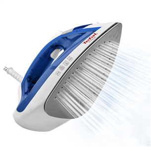 Tefal Virtuo, 1800 Вт, синий/белый - Паровой утюг Товар - FV1711