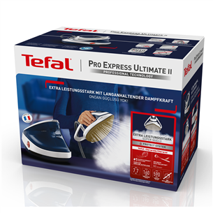 Lyginimo sistema Tefal Pro Express Ultimate II, 3000 W, blue/white Prekė - GV9712E0