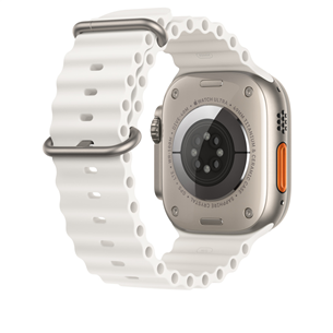 Apple Watch 49mm, Ocean Band Extension, white - Replacement band extension Item - MQEA3ZM/A