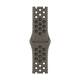 Apple Watch 41 мм, Nike Sport Band, серо-коричневый - Сменный ремешок Товар - MPGT3ZM/A MPGT3ZM/A