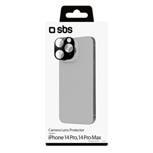 SBS Camera Lens Protector, iPhone 14 Pro / 14 Pro Max, черный - Защитное стекло для объективов камеры Товар - TECAMGLIP14PK