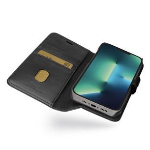 SBS Book Case, iPhone 14, кожа, черный - Чехол для смартфона Товар - TEBKLEATIP1461K