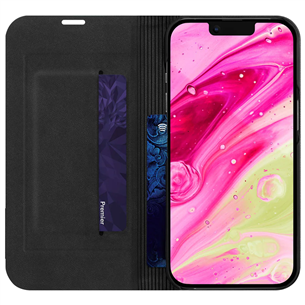Dėklas LAUT PRESTIGE FOLIO, iPhone 14 Plus, black Prekė - L-IP22C-PRE-BK