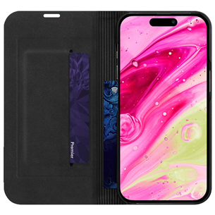 Dėklas LAUT PRESTIGE FOLIO, iPhone 14 Pro Max, black Prekė - L-IP22D-PRE-BK