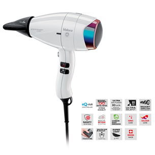 Valera Epower 2010, 1600 W, white - Hair dryer EP2010EQRCD