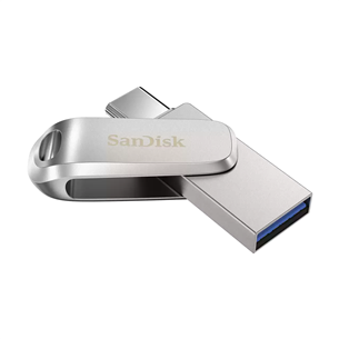 SanDisk Ultra Dual Drive Luxe, USB-A, USB-C, 512 GB - USB memory stick Item - SDDDC4-512G-G46