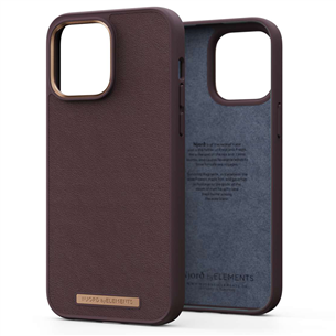 Dėklas Njord byElements Genuine iPhone 14 Pro Max, Tamsiai Rudas Prekė - NA44GL05 NA44GL05