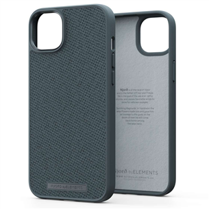 Dėklas Njord byElements Fabric iPhone 14 Plus, Pilkas Prekė - NA42TN09 NA42TN09