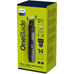 Kūno ir barzdos skustuvas Philips OneBlade Pro 360 Prekė - QP6651/61