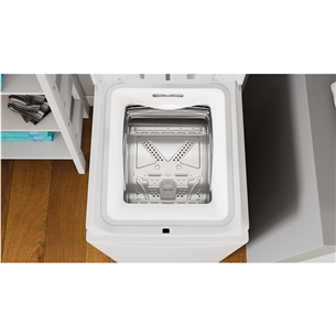Indesit, 6 kg, depth 60 cm, 1000 rpm - Top Load Washing Machine Item - BTWS60400EU/N