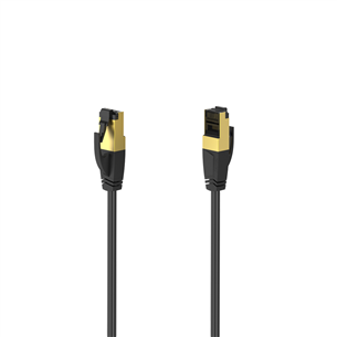 Hama Network Cable, Cat 8, S/FTP Shielded, 1,5 m, black - Ethernet cable Item - 00200692 00200692