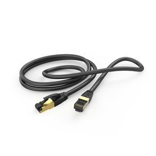 Hama Network Cable, Cat 8, экранирование S/FTP, 3 м, черный - Кабель Ethernet Товар - 00200693
