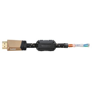 Laidas Hama Premium HDMI Cable with Ethernet, 1,5 m Prekė - 00205025
