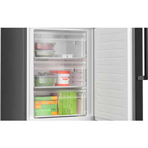 Šaldytuvas Bosch Prekė - KGN36VXCT NoFrost, 321 L