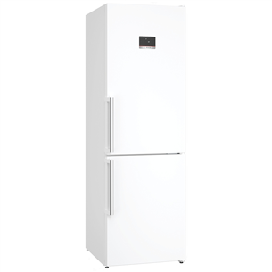 Bosch, NoFrost, 321 л, высота 186 см, белый - Холодильник Товар - KGN367WCT KGN367WCT