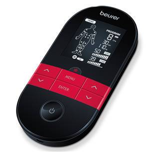 Beurer, heat function, black - Digital TENS/EMS device Item - EM59