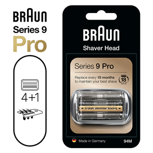 Atsarginiai peiliukai Braun Series 9 Pro Prekė - 94M