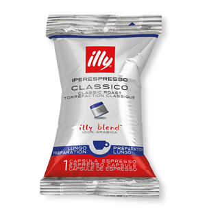 Illy Lungo, 100 portions - Coffee capsules Item - 8003753155531 8003753155531