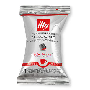 Kavos kapsulės Illy espresso, 100 vnt. Prekė - 8003753155555 8003753155555
