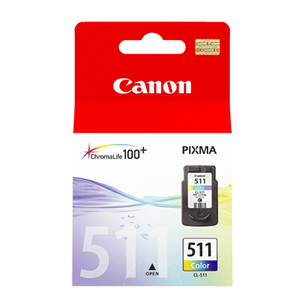 Rašalo kasetė Canon CL-511, Spalvota Prekė - 2972B001 2972B001