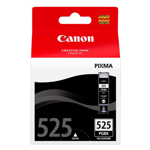 Rašalo kasetė Canon PGI-525PBK, Juoda Prekė - 4529B001 4529B001