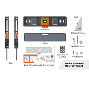 Vogels TVM 3203 Fixed TV Wall Mount, 19"-50'', black - LCD mount Item - TVM3203