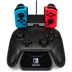 PowerA Nintendo Switch Controller Charging Base, black - Controller charger Item - 617885028526