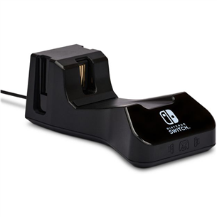 PowerA Nintendo Switch Controller Charging Base, black - Controller charger Item - 617885028526