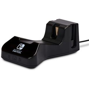 PowerA Nintendo Switch Controller Charging Base, black - Controller charger Item - 617885028526